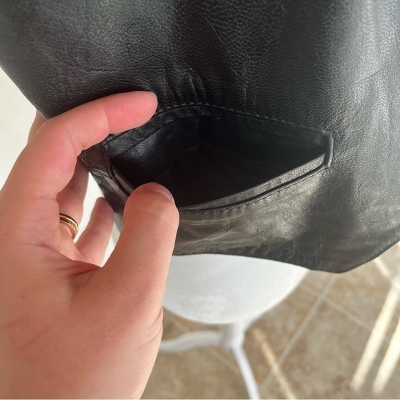 JR Genuine Leather Women’s Motorcycle Side Lace Snap Up Vest - Picture 14 of 14